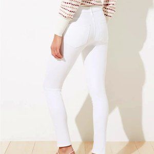 Loft white jeans NWOT.